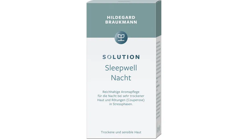HILDEGARD BRAUKMANN SOLUTION Sleepwell Nacht 50 ml