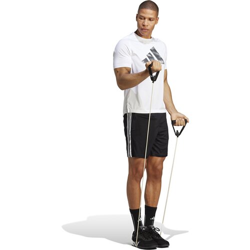 HERREN SHORTS TRAIN ESSENTIALS PIQUÉ 3-STREIFEN
