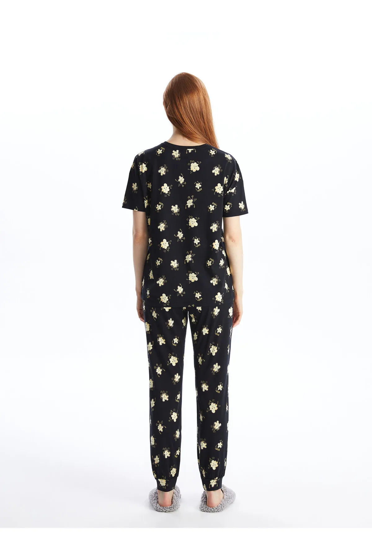 LC Waikiki  Pyjama set - Schwarz - Print