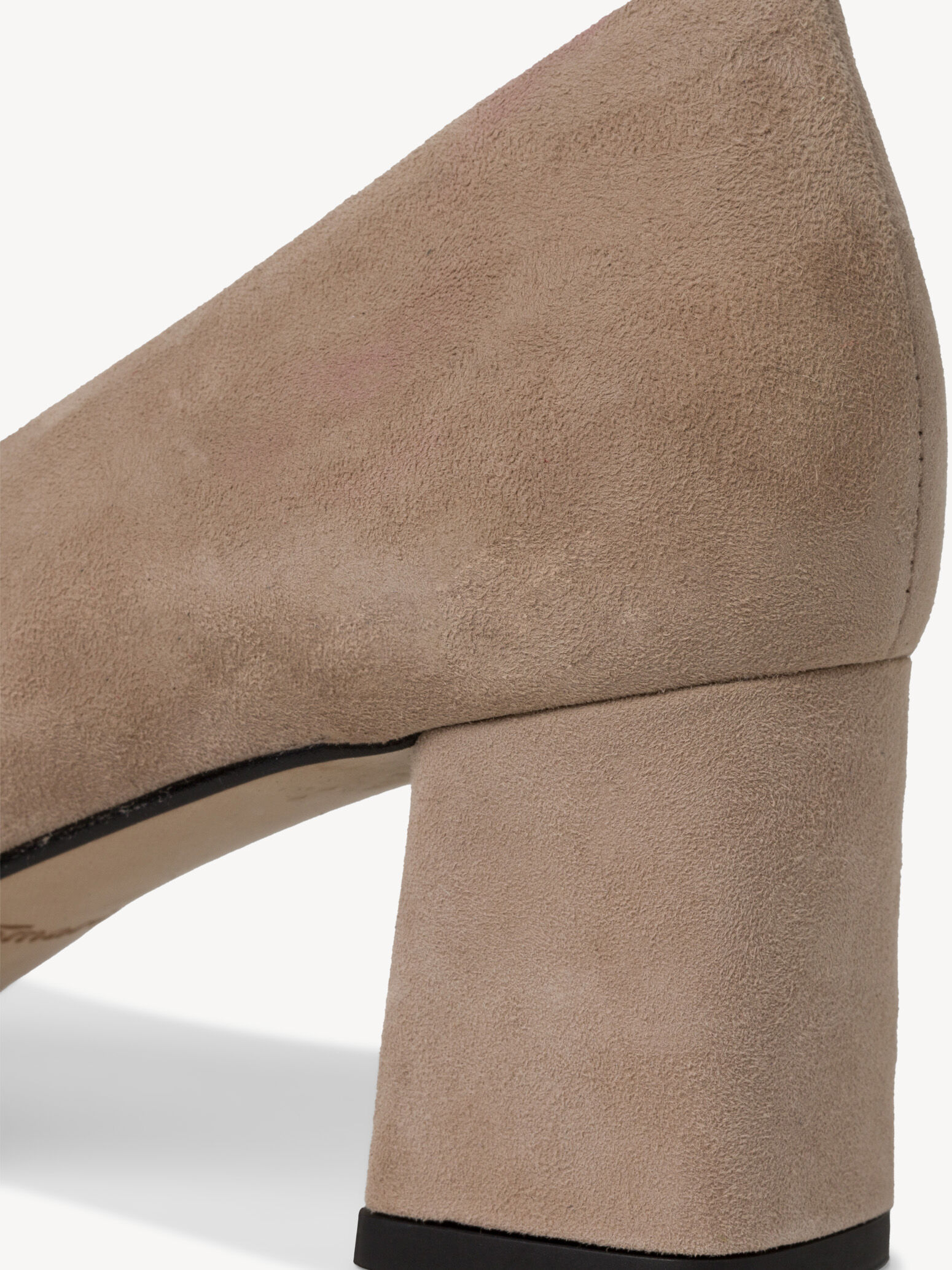 Escarpin en cuir - beige