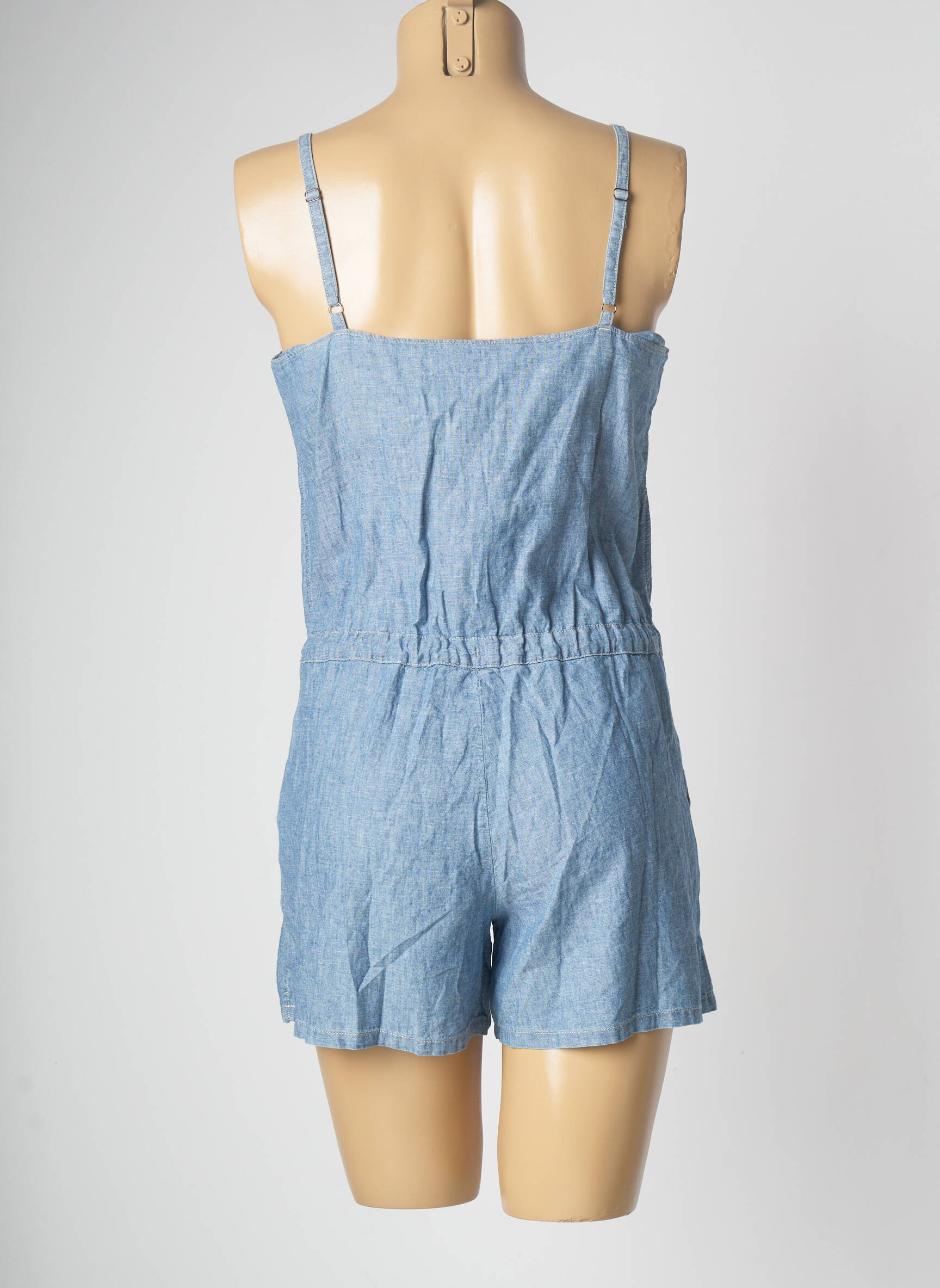Levis Combi Shorts Femme couleur bleu