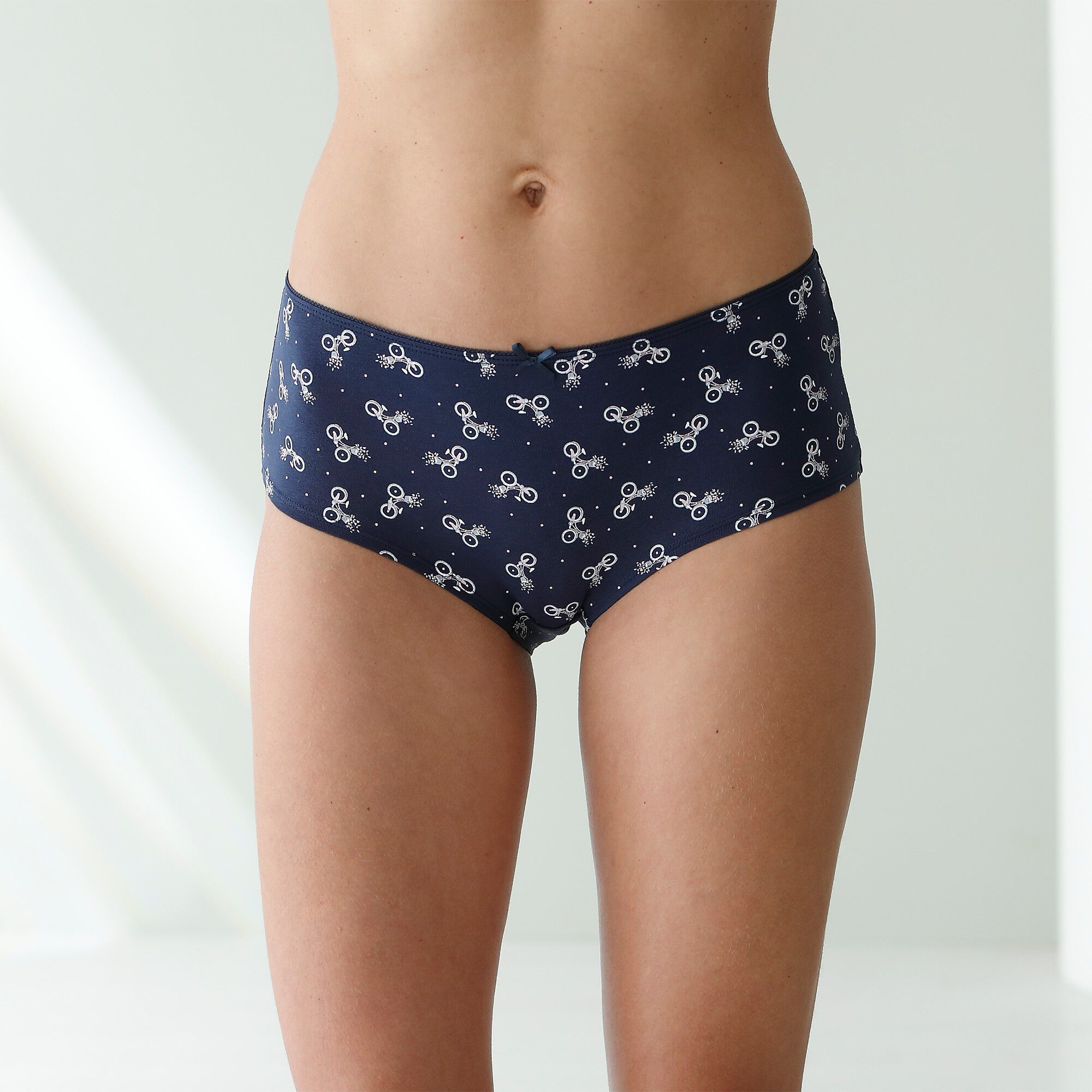 Shorty coton imprimé 