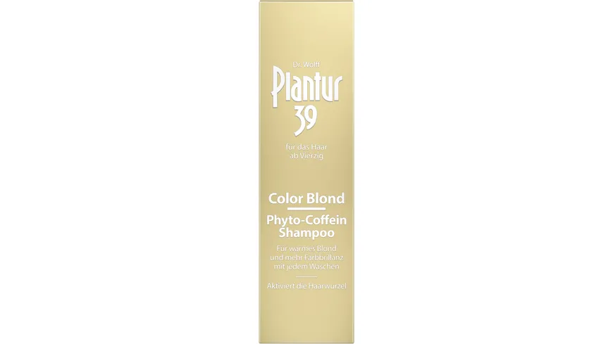 Plantur 39 Color Blond Phyto-Coffein Shampoo 250ml 250 ml