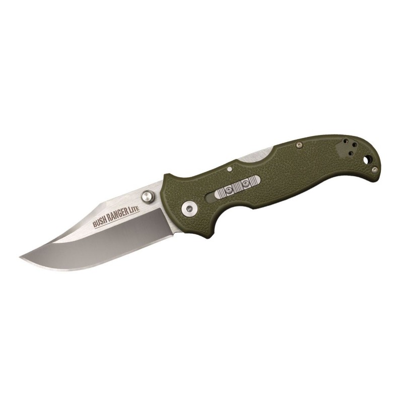 Cold Steel Bush Ranger Lite 21 ° Grün, Taktisches Messer