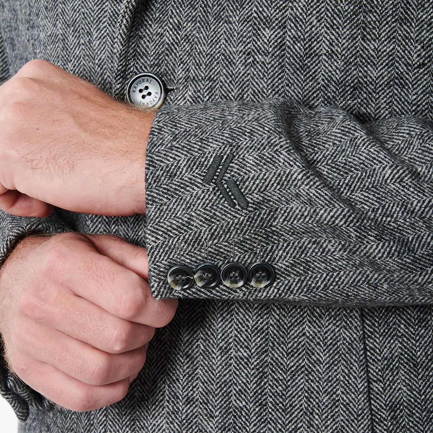 COAT   Manteau gris homme