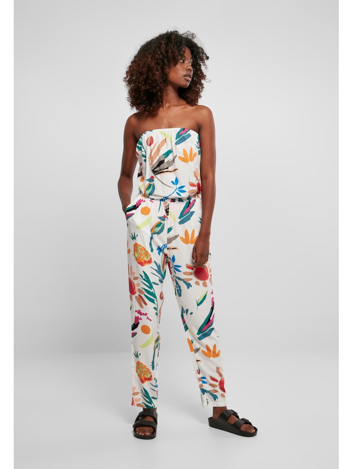 Urban Classics Urban Classics Jumpsuits in whitesandfruity günstig kaufen