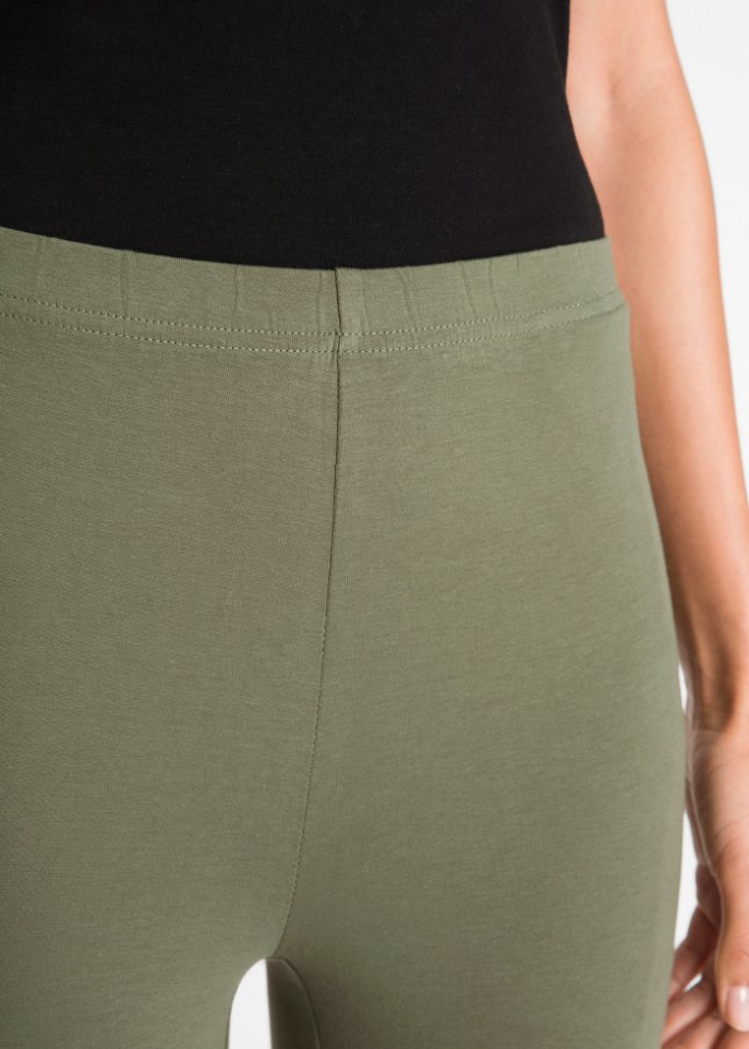 Stretch-Capri-Leggings (2er Pack)