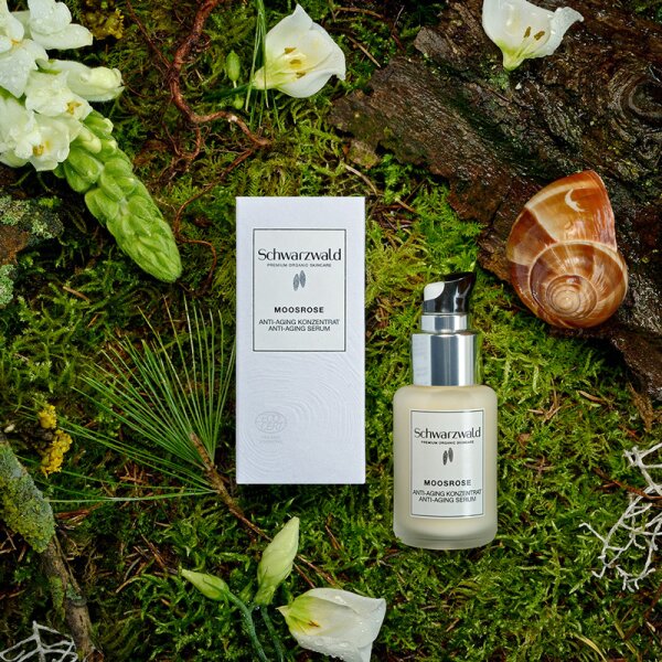 Schwarzwald Naturkosmetik Moosrose Anti-Aging Konzentrat Gesichtsserum