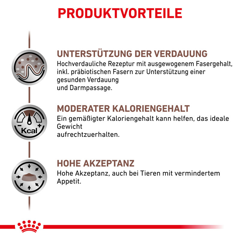 ROYAL CANIN Schonkost ROYAL CANIN ® Veterinary GASTROINTESTINAL MODERATE CALORIE 400 g