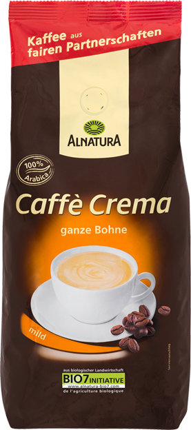 Alnatura Bio Caffè Crema ganze Bohne