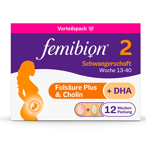 FEMIBION 2 Schwangerschaft Kombipackung  2X84 St  Kombipackung