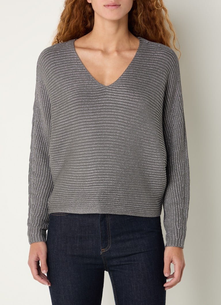 Maglione a coste Ralph Lauren con inserti in lurex