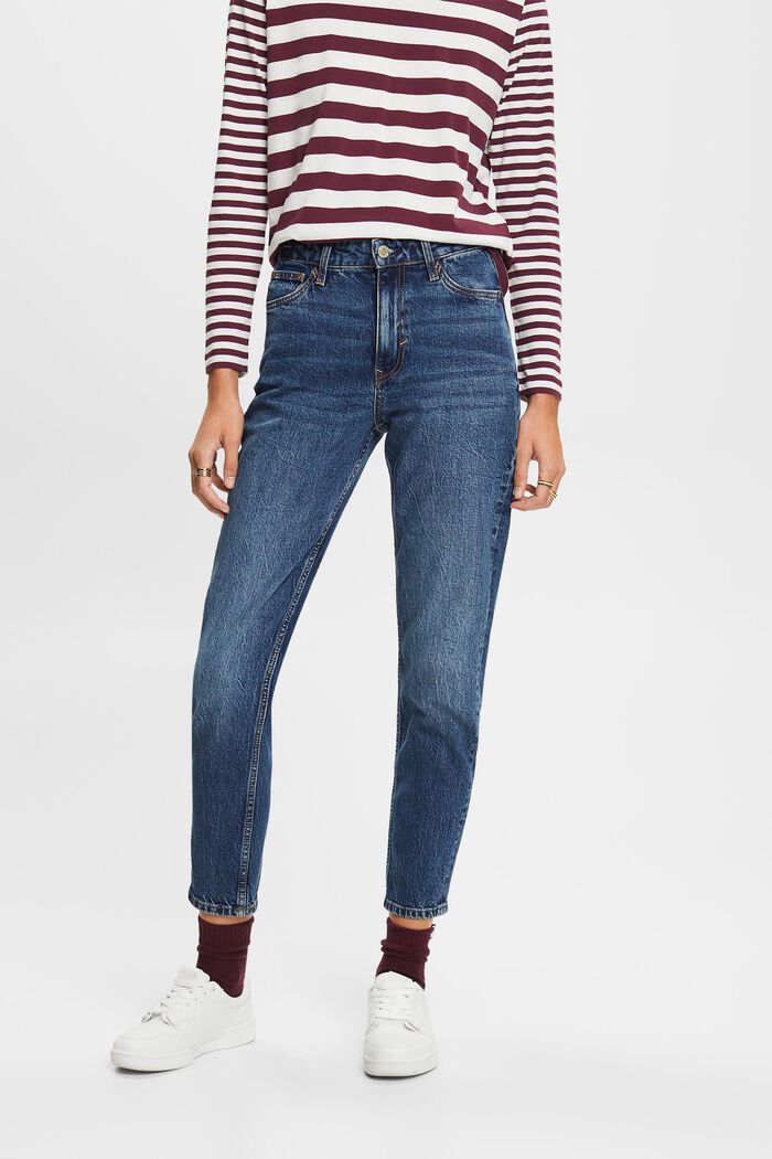 Retro-Classic-Jeans mit hohem Bund