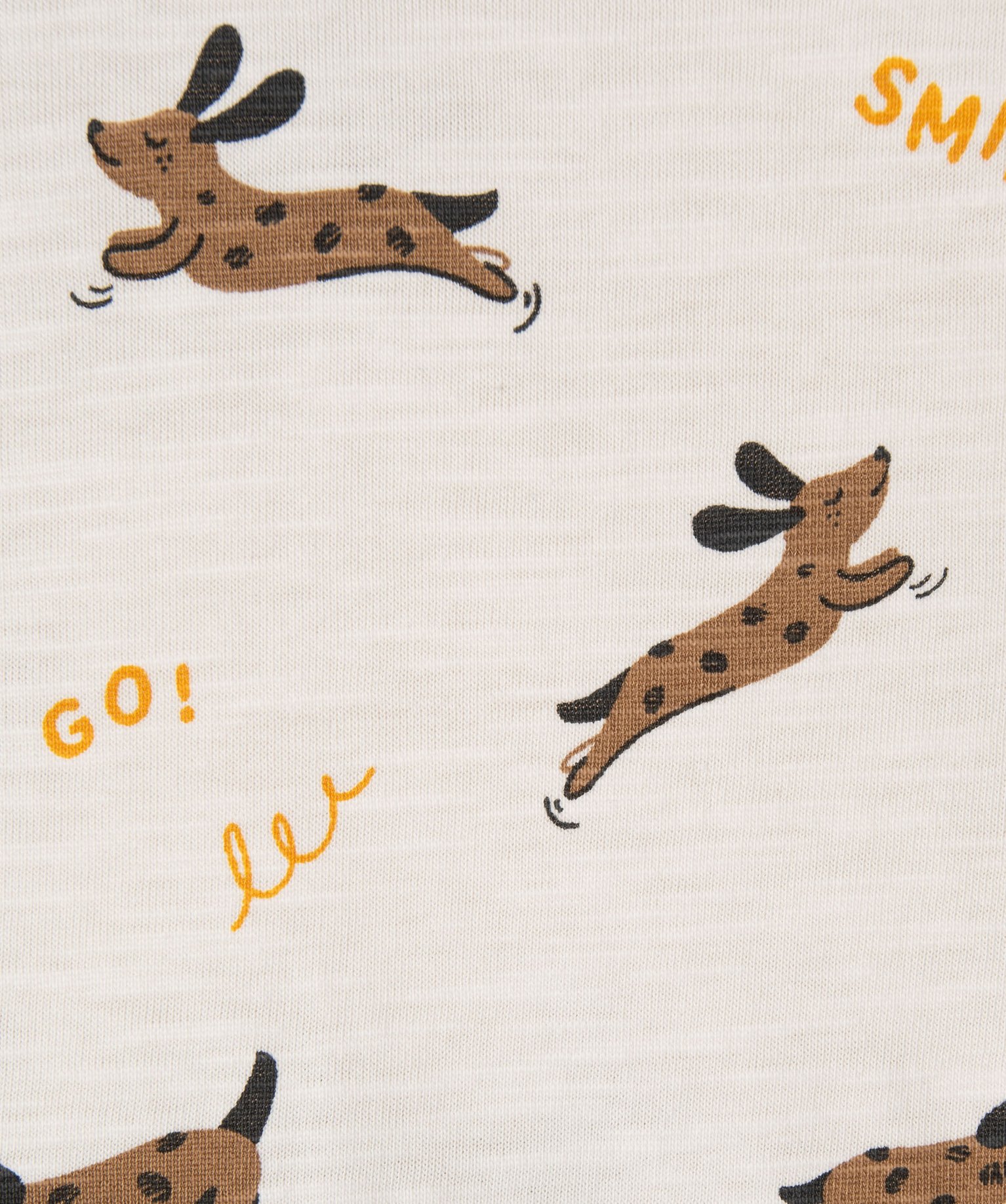 Tee-shirt manches courtes imprimé bébé Garçon ecru | GEMO