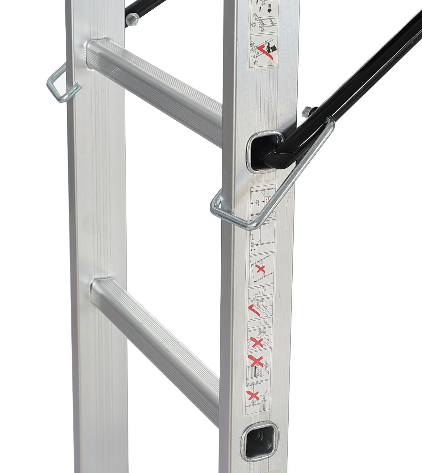 VaGo-Tools Vielzweckleiter VaGo Arbeitsgerüst Baugerüst 2x6 Treppengerüst (Stück)