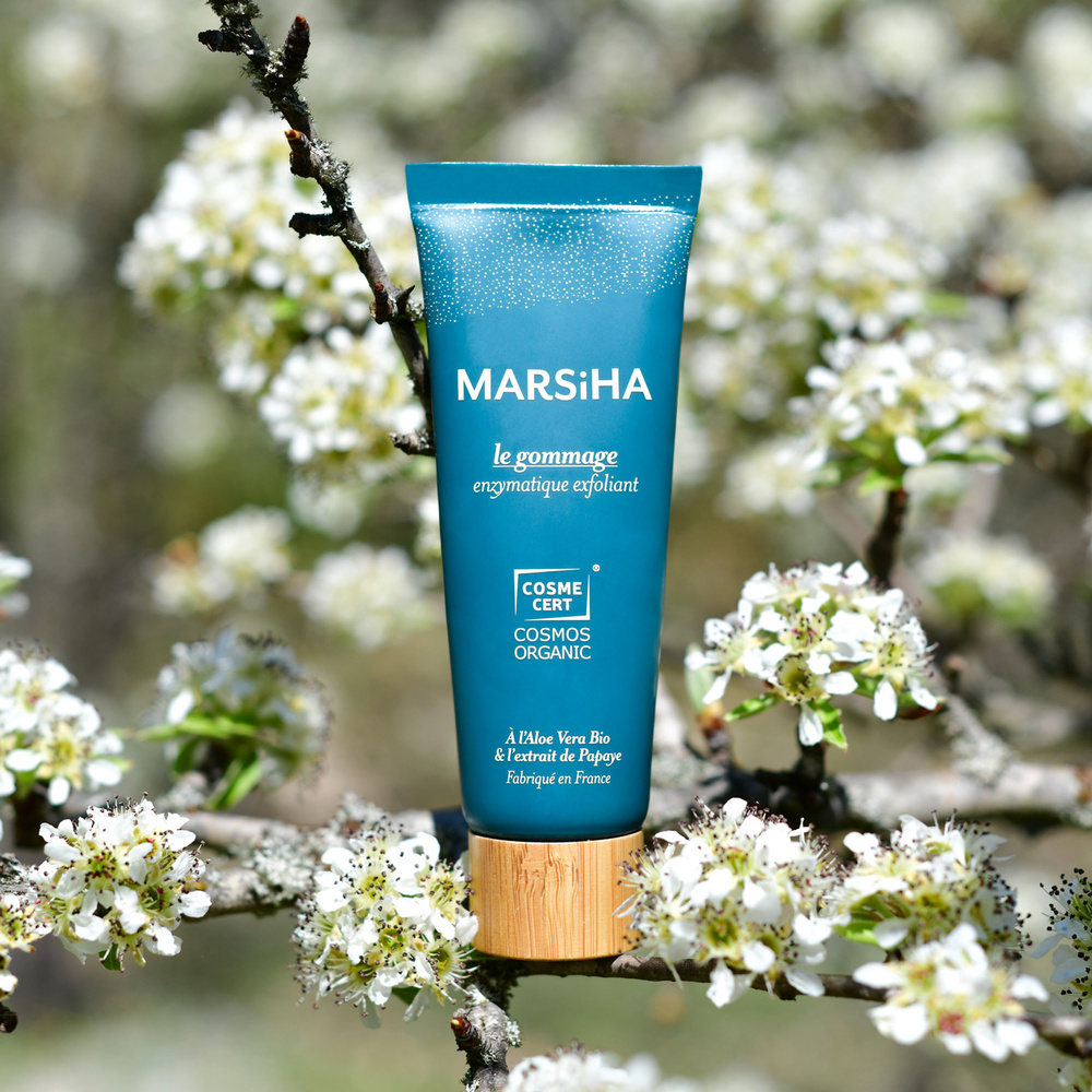 marsiha Le gommage enzymatique exfoliant soin visage : gommage