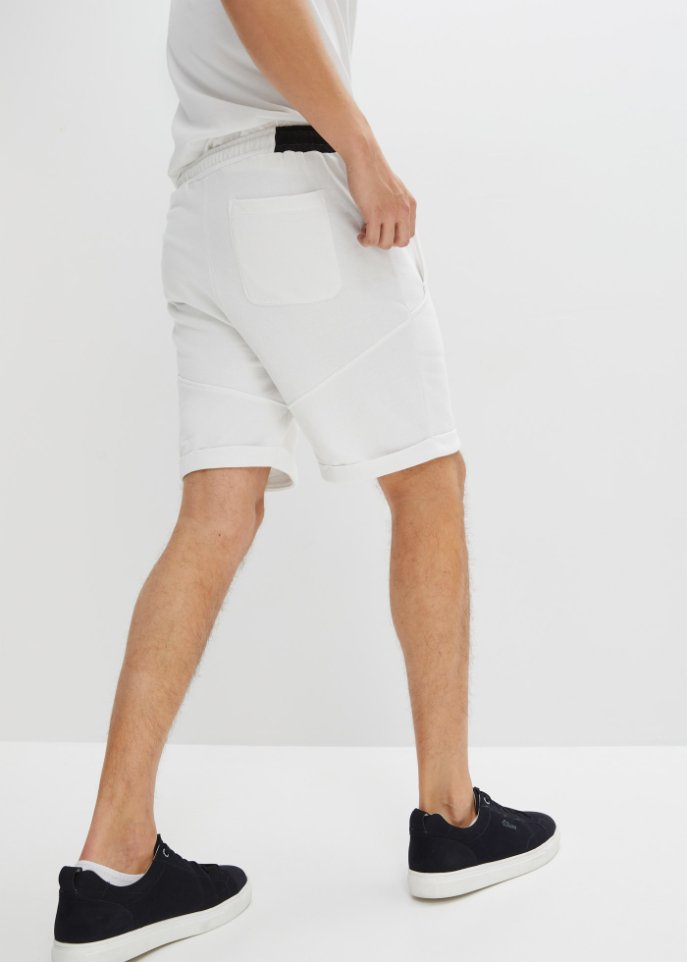 Sweat-Long-Shorts mit reyceltem Polyester