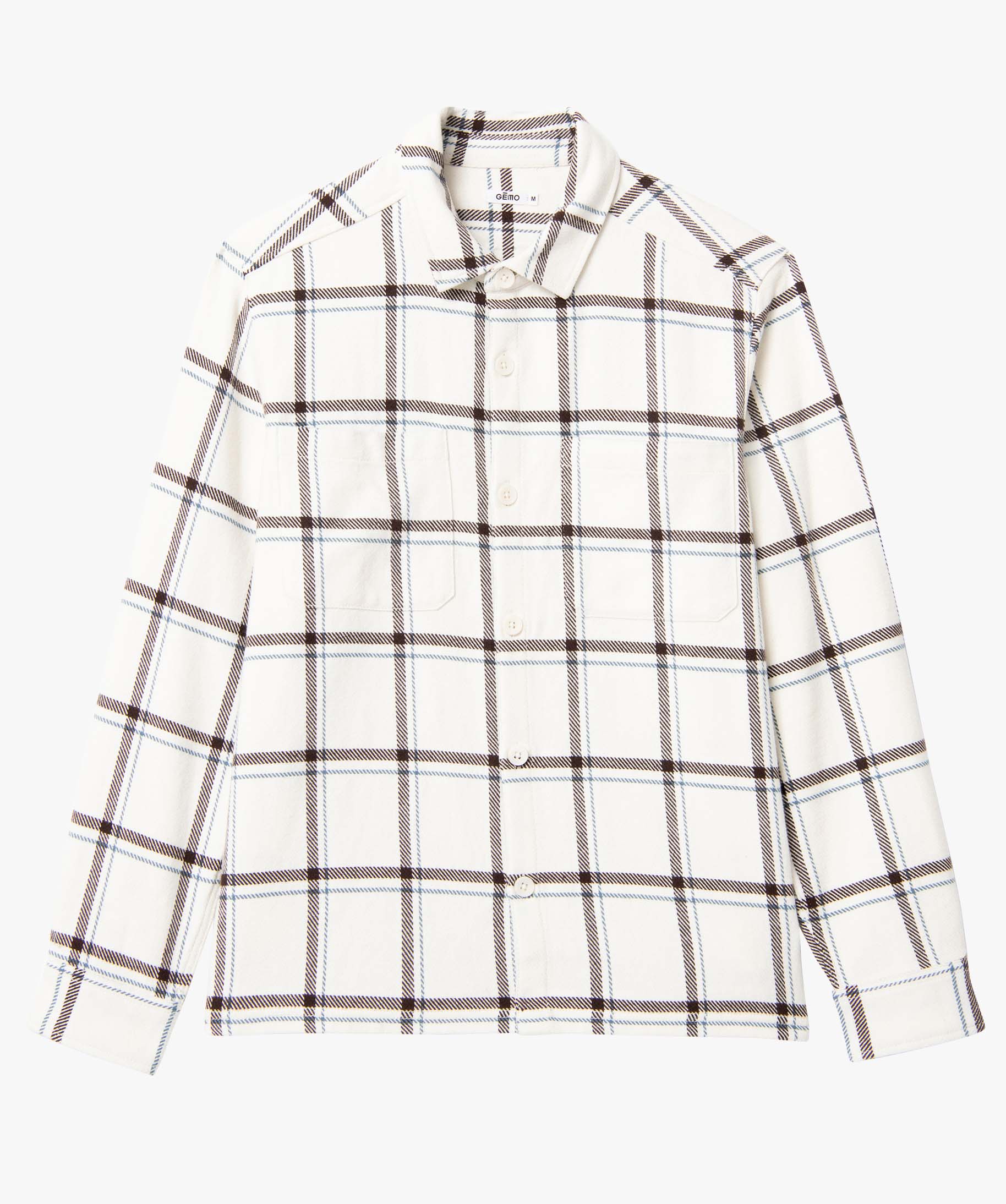 Sur-chemise homme à carreaux carreaux | GEMO