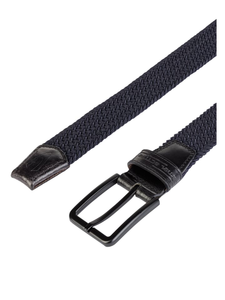 Camel Active Elastischer Flechtgürtel in Dunkelblau günstig kaufen