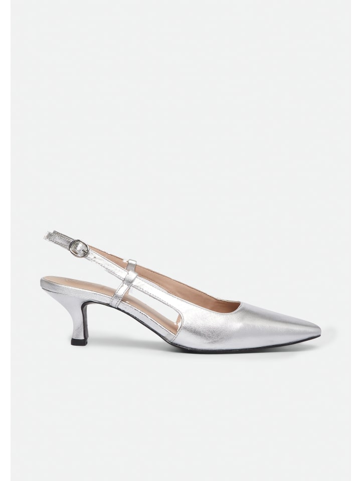 comma Pumps in Silber günstig kaufen