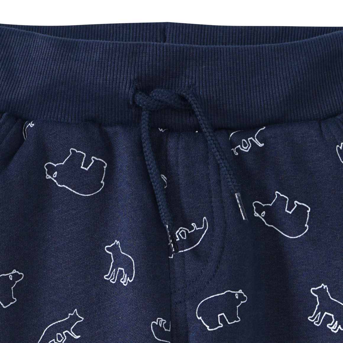 Jungen Jogginghose mit Bär-und Fuchs-Motiven