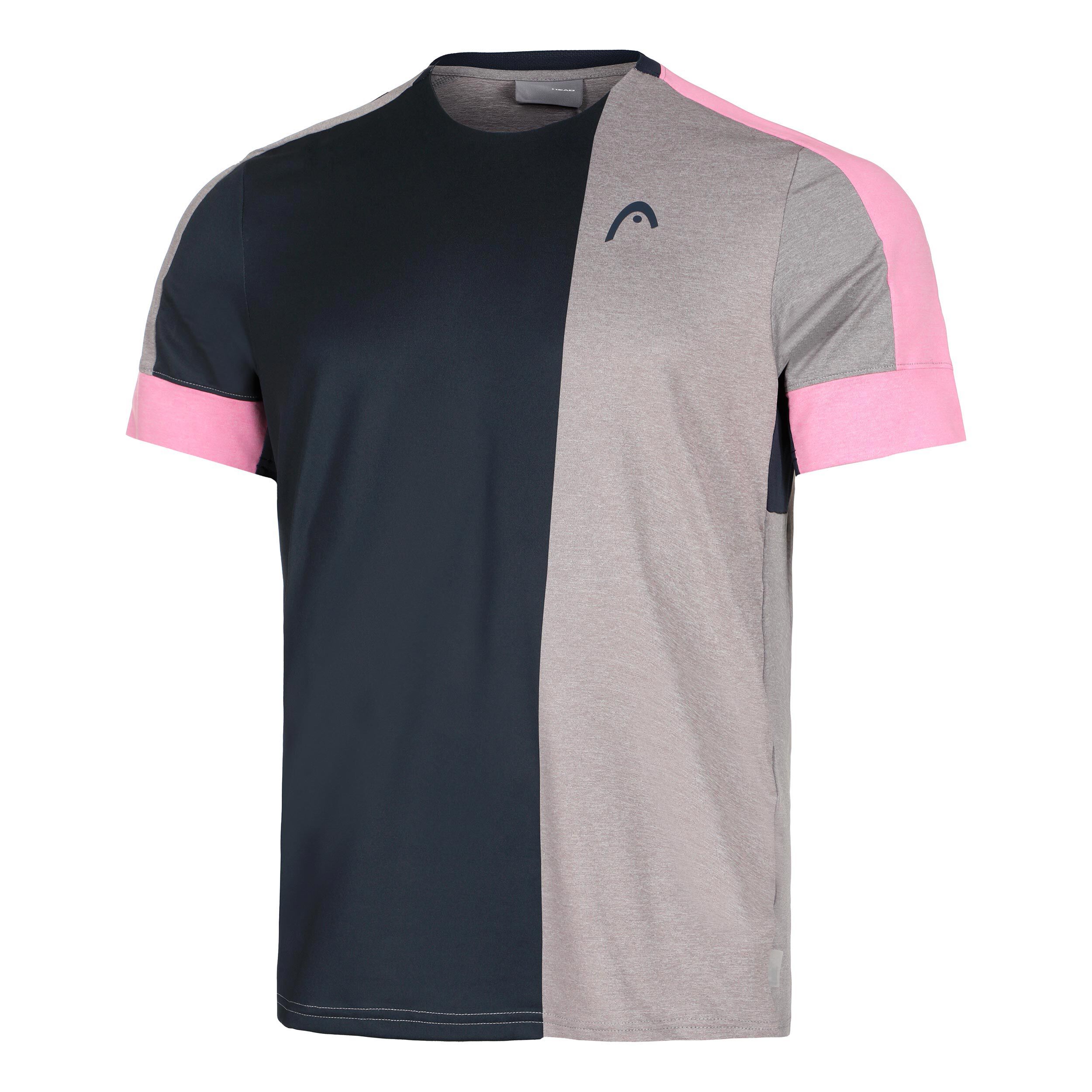 Play Tech T-Shirt Herren - Dunkelblau, Grau