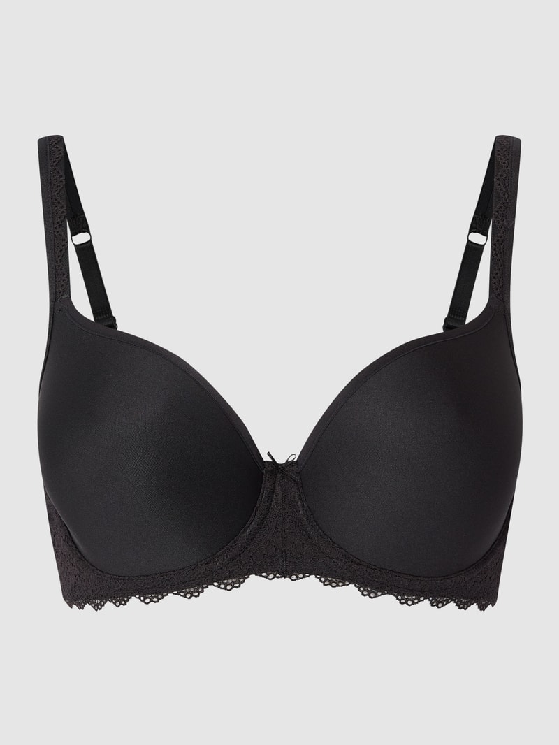 Bügel-BH aus Mikrofaser Modell 'Amorous' in schwarz