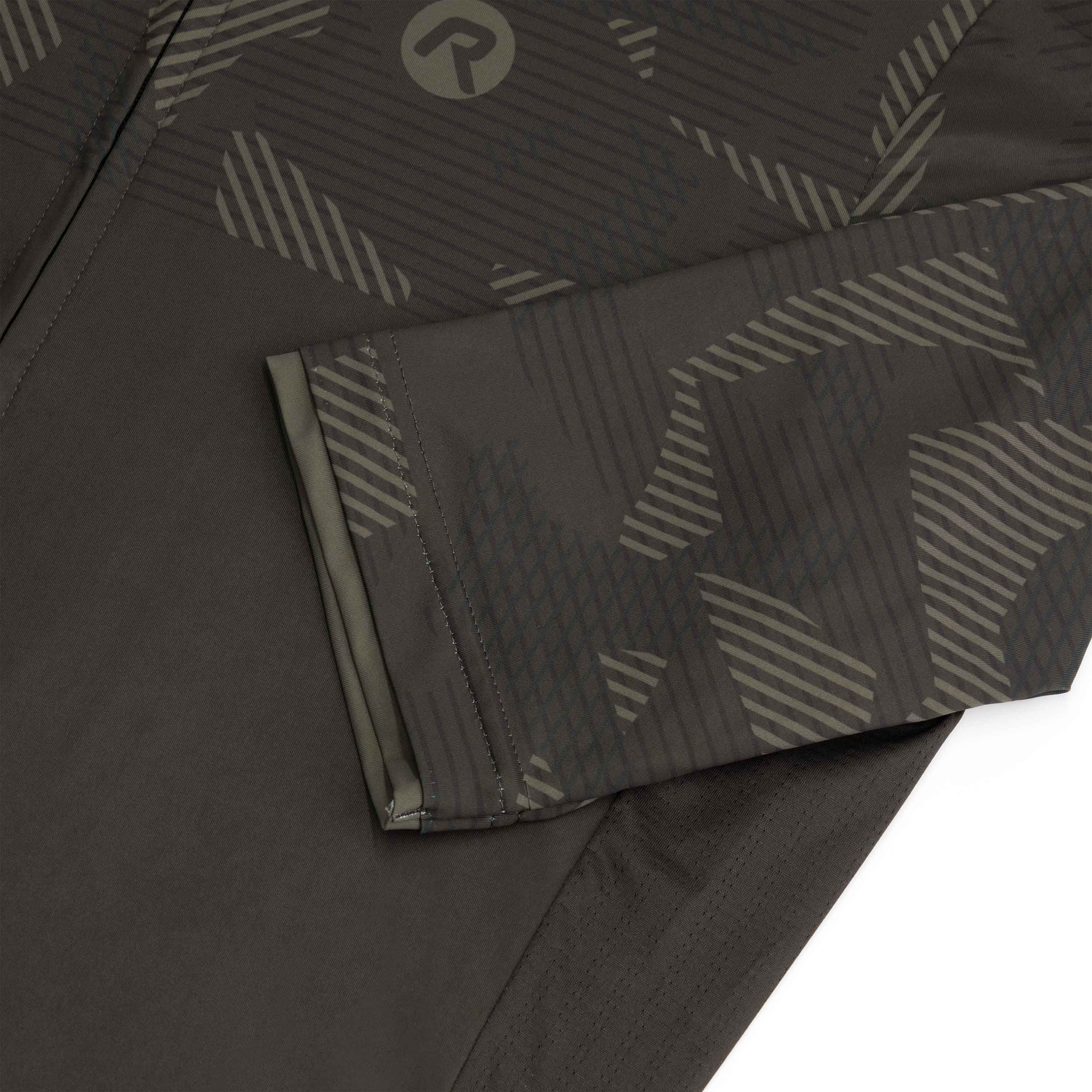 Rogelli Camo Armeegrün Herren Radtrikot Kurzarm