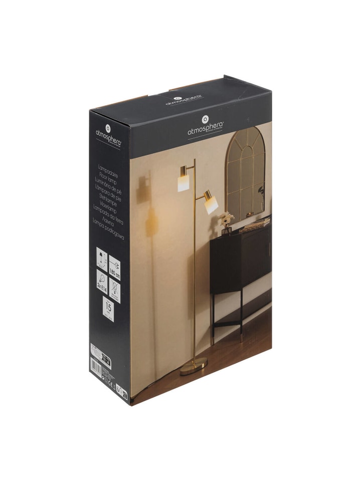 Atmosphera Créateur d'intérieur Stehlampe in gold günstig kaufen onesize