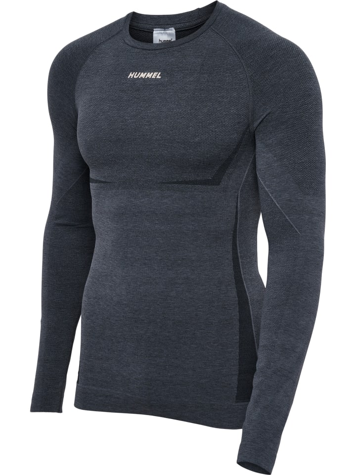 Hummel Hummel T-Shirt Raglanärmel Hmlte Mike Multisport Herren in BLACK/ASPHALT MELANGE günstig kaufen XL