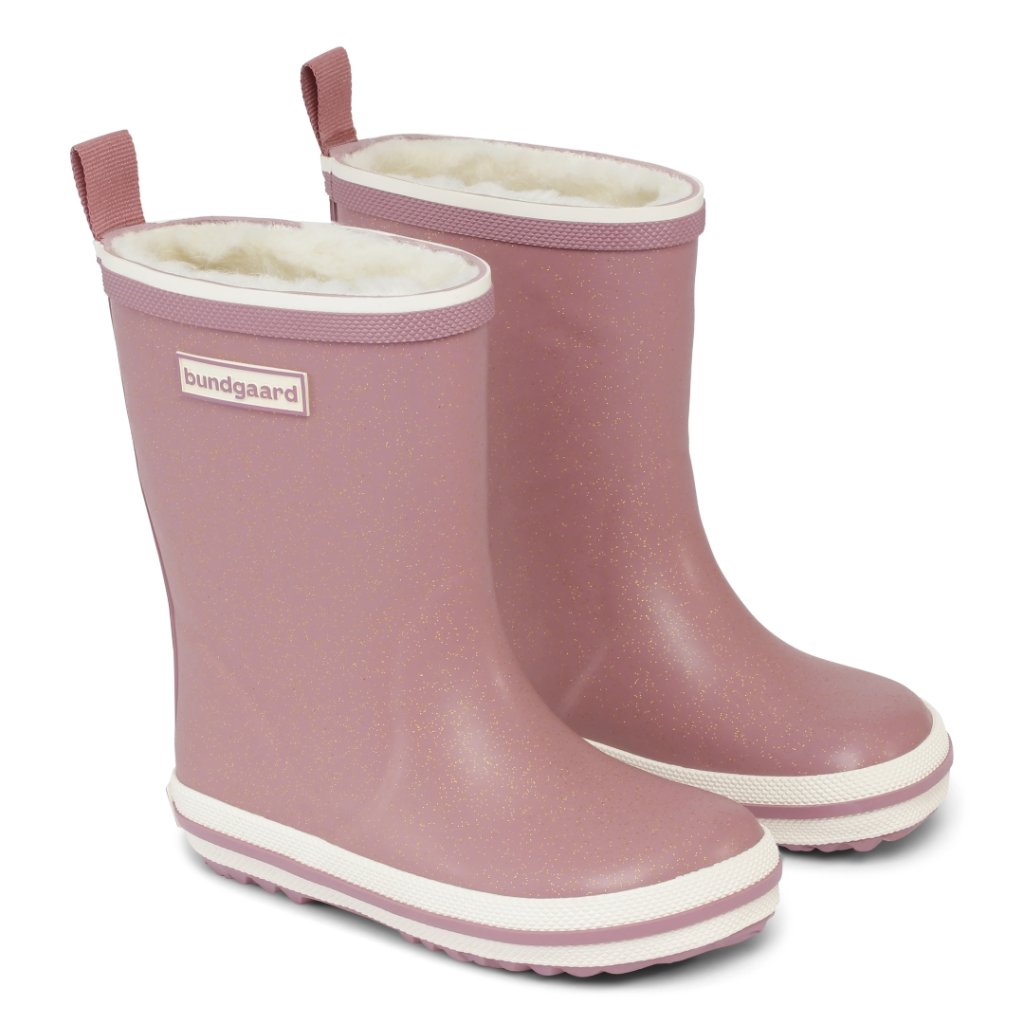 Bundgaard Classic Sunrise rosa gefütterte Gummistiefel