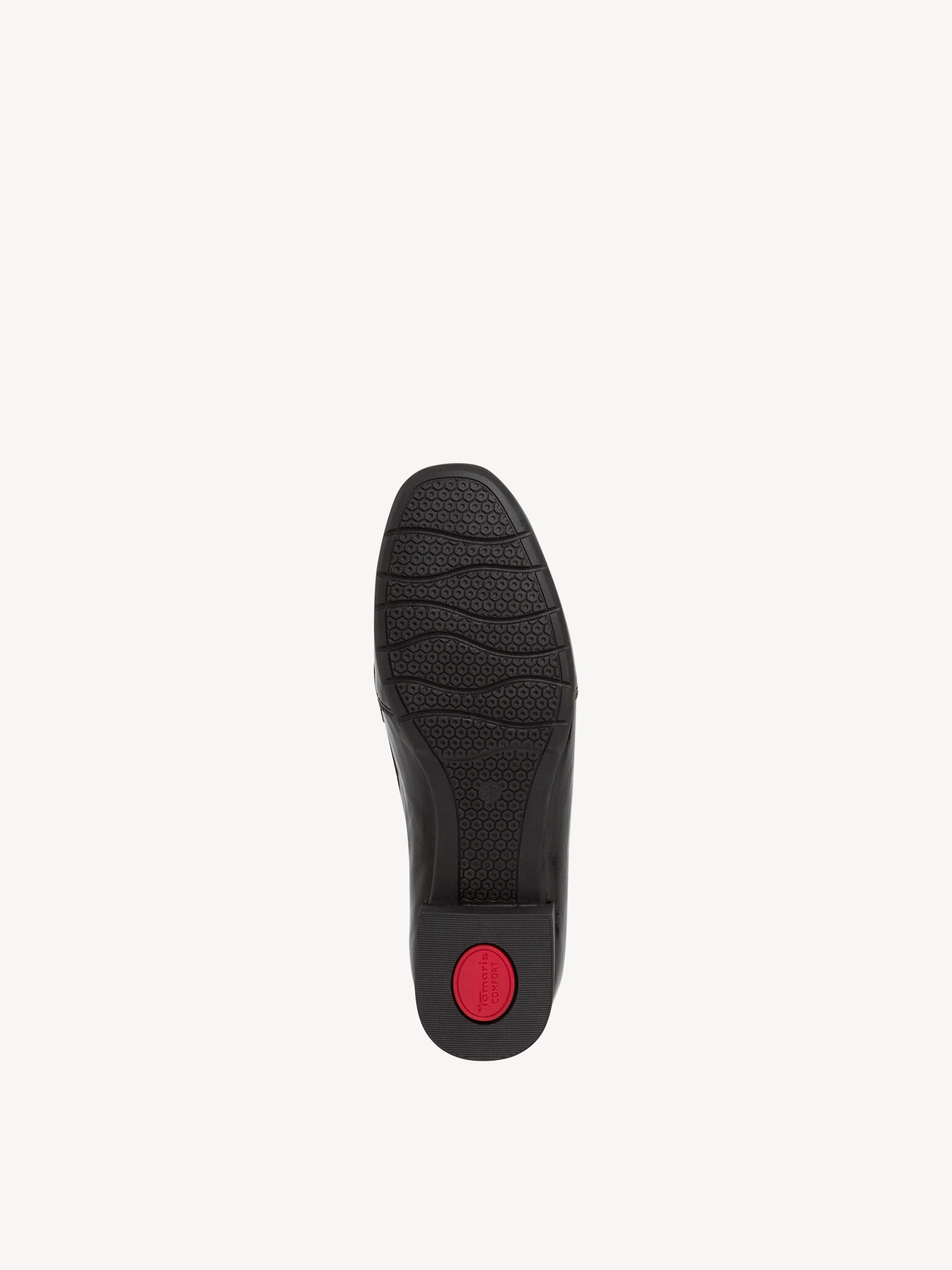 Slipper en cuir - noir
