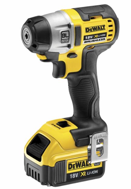 Șurubelniță de impact DeWalt DCF895M2, fără perii, 18 V, 4.0 Ah, Li-Ion
