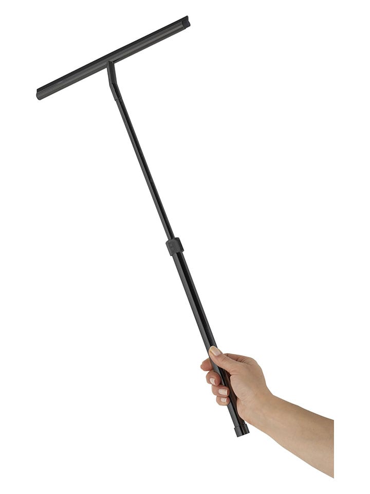 Wenko Teleskop-Badezimmerwischer in Schwarz - (B)26 x (H)59 cm günstig kaufen onesize