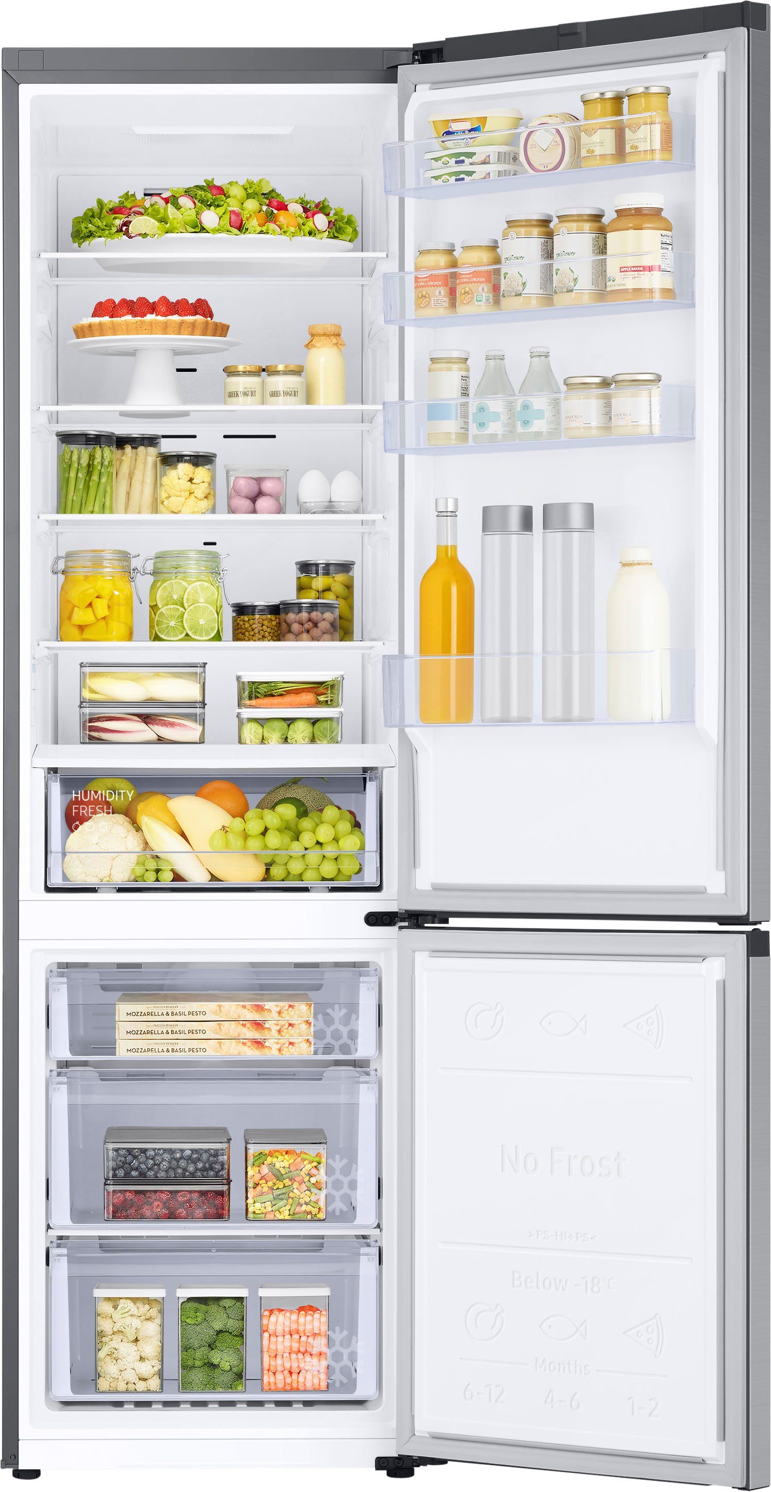 Samsung Kühl-/Gefrierkombination RB7300 RL38C600CSA, 203 cm hoch, 59,5 cm breit