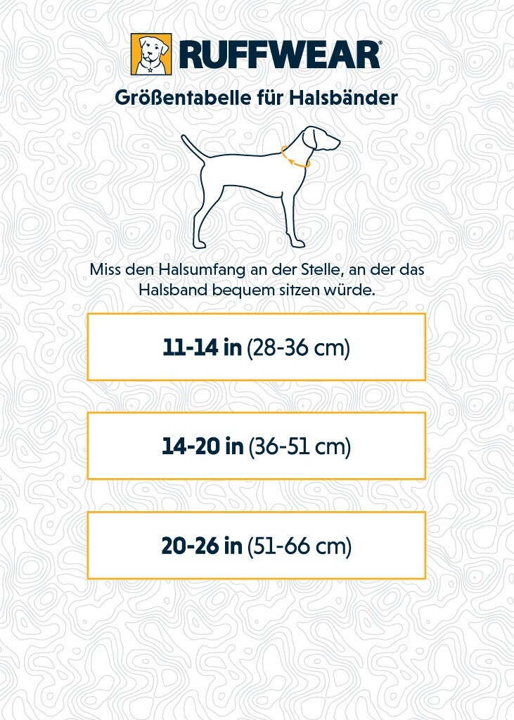 Ruffwear Hundehalsbänder Ruffwear Knot-a-Collar™ Halsband blau/ türkis L