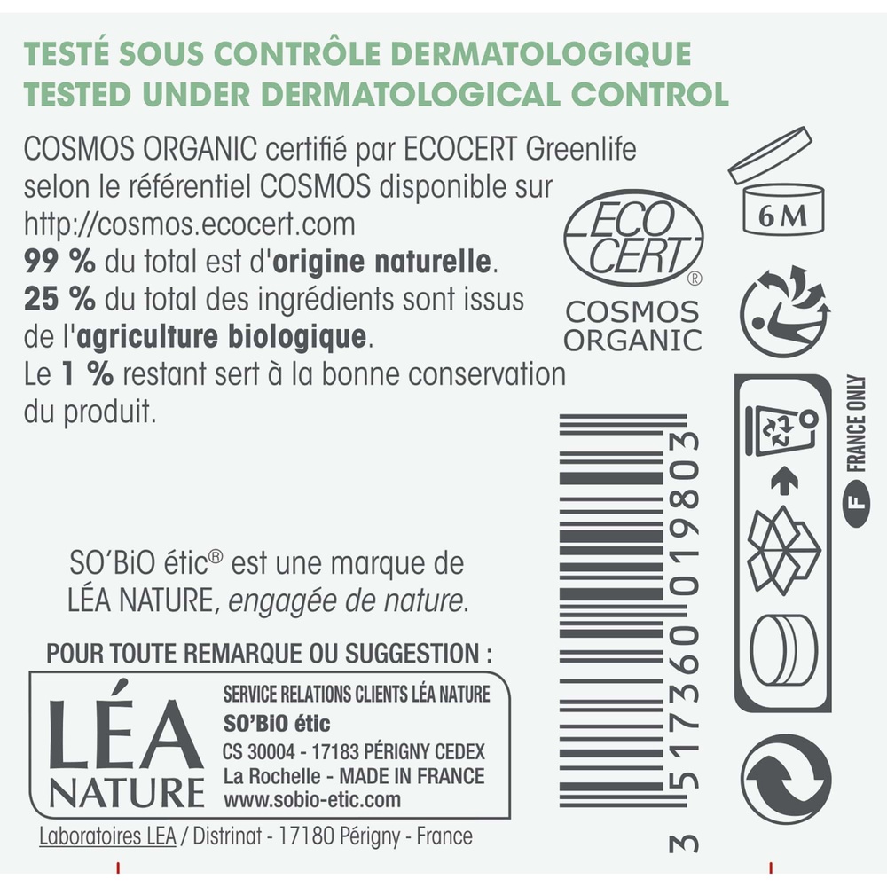 LÉA NATURE SO BiO étic Gommage lissant désincrustant,  tous types de peaux,                  Pur Bamboo Gommage