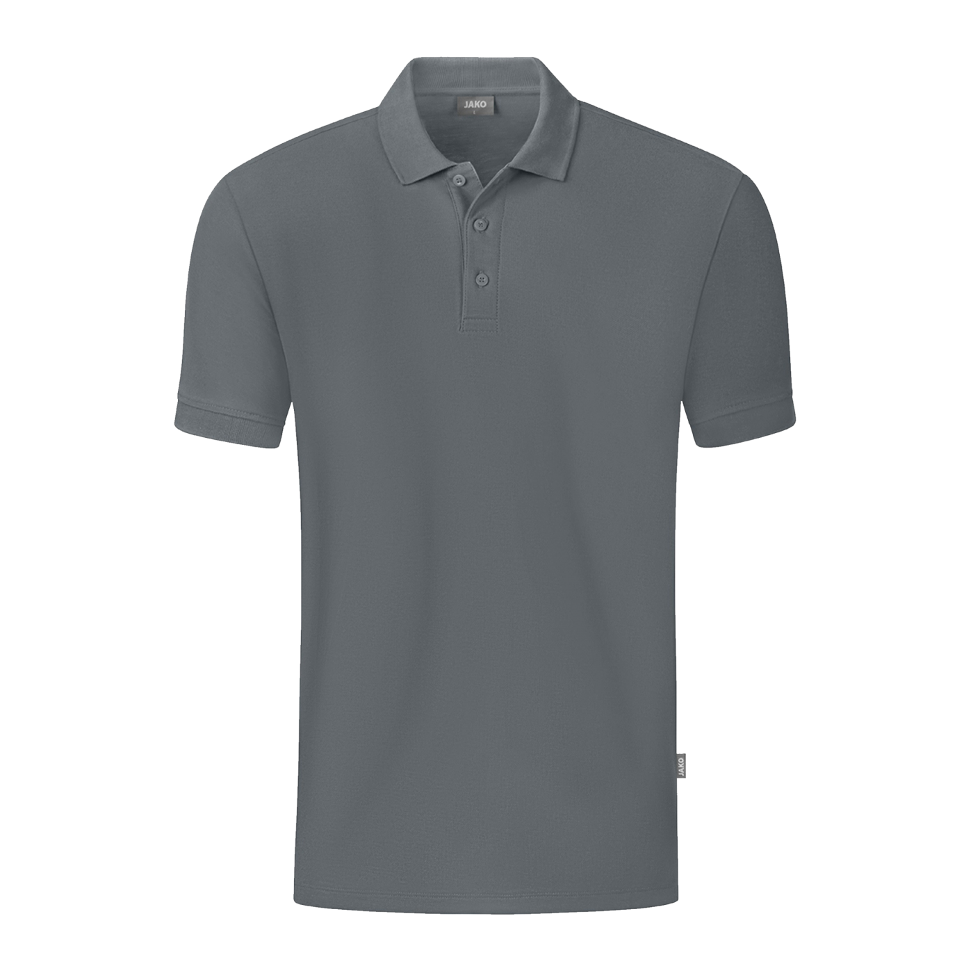 JAKO Organic Polo Shirt Kids Grau F840