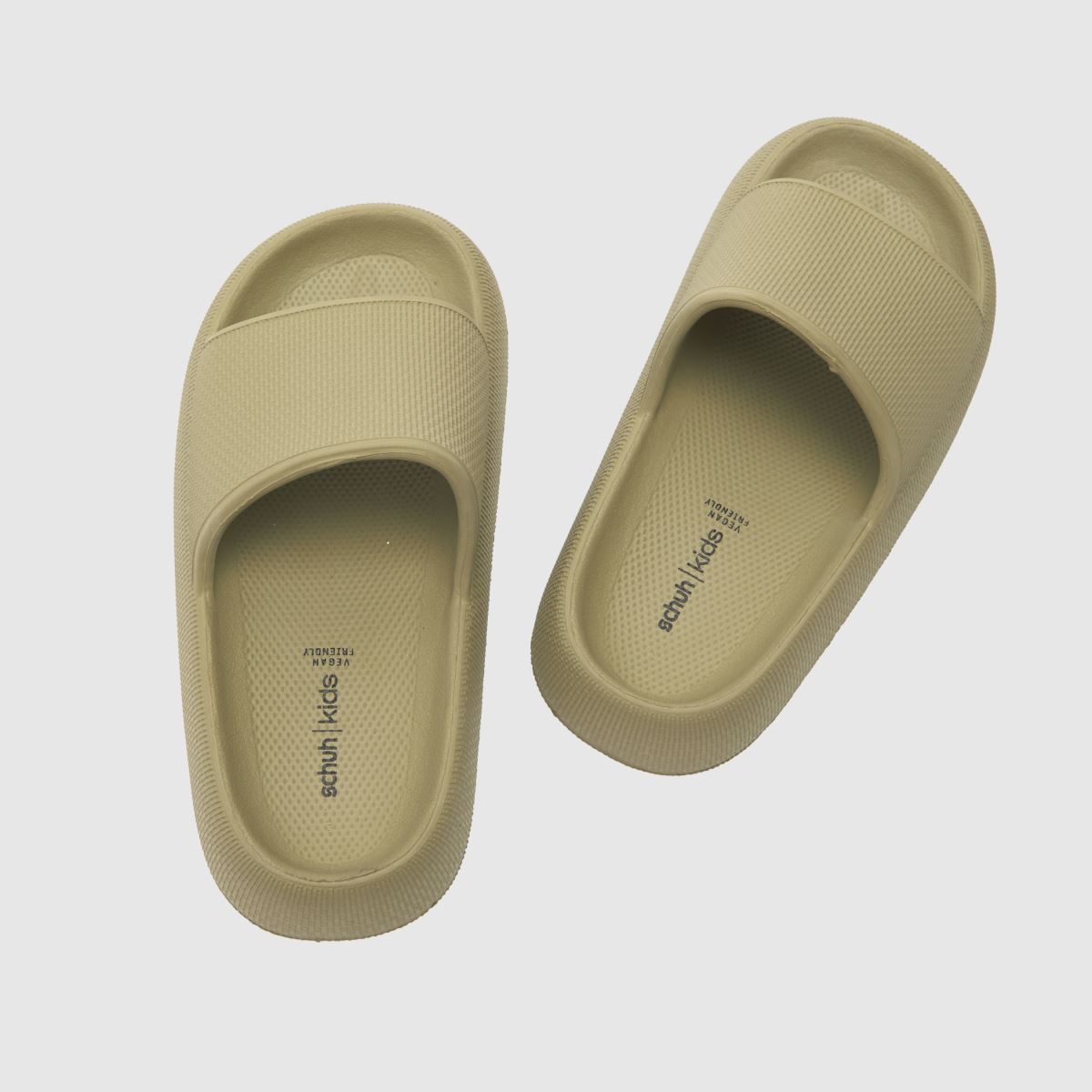 Schuh khaki tani badtofflor för pojkar och juniorer