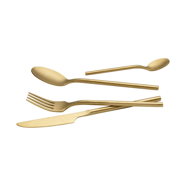 Tafelbesteck Bari, 16-tlg., für bis zu 4 Personen, Stonewashed Champagne