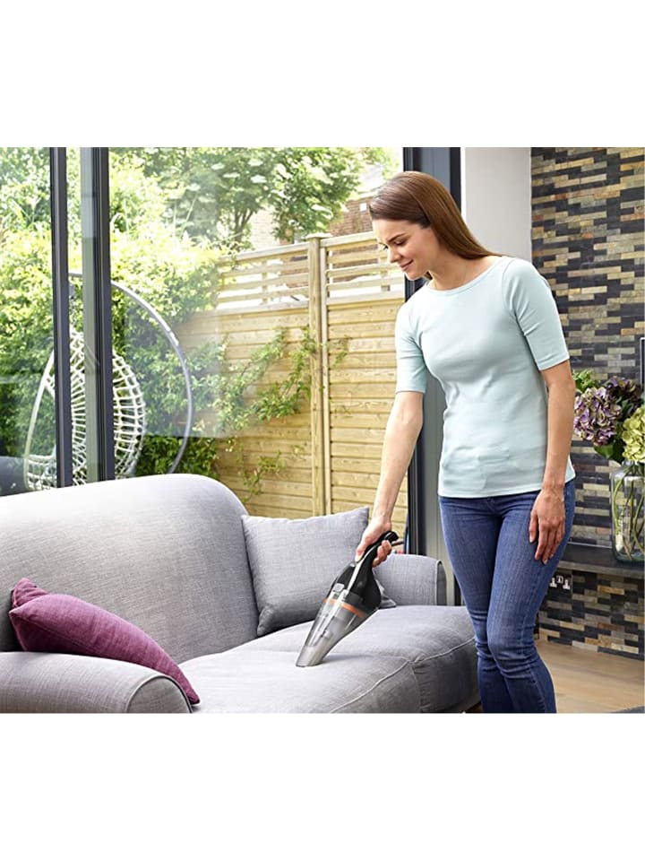Black&Decker NVC115BJL Akku-Handstaubsauger 325 ml in Schwarz günstig kaufen onesize