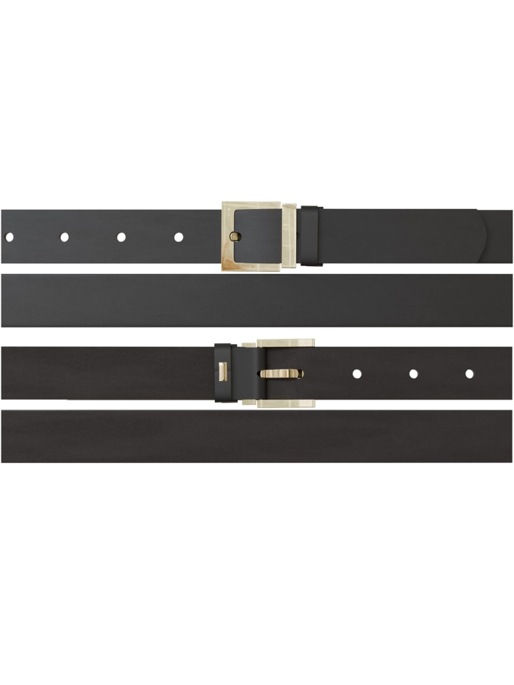 Kmisso Gürtel in Schwarz günstig kaufen
