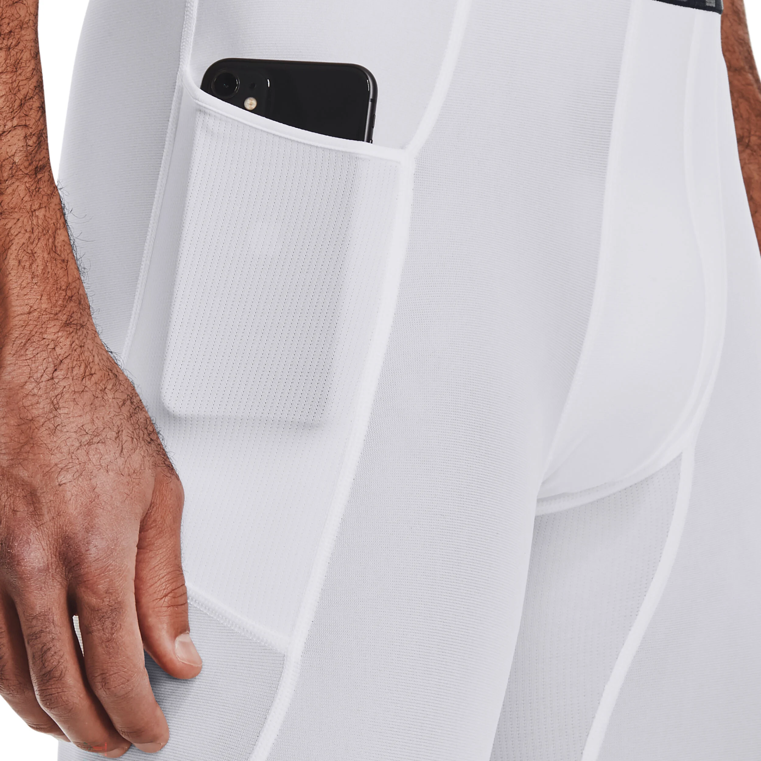 Heatgear Tight Herren - Weiß, Schwarz