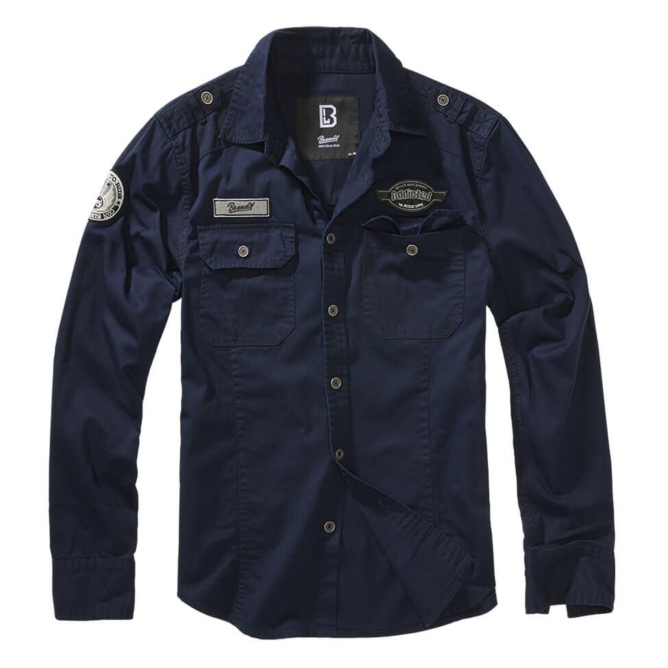 Luis Vintage Shirt with Badges