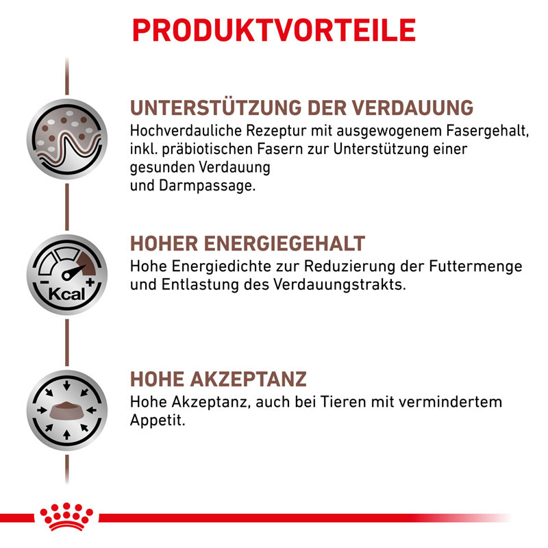 ROYAL CANIN Schonkost ROYAL CANIN Veterinary GASTROINTESTINAL 12x85g