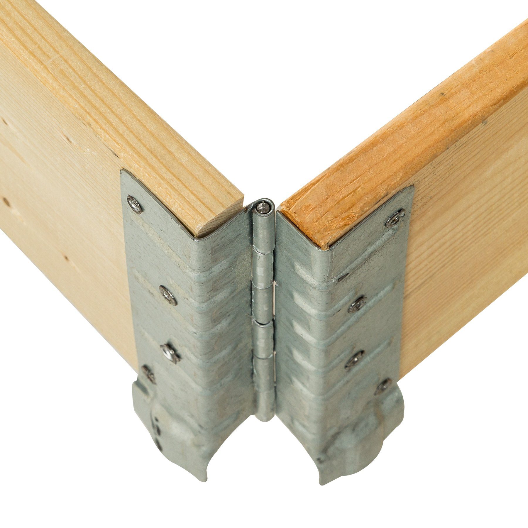 tectake Hochbeet Hochbeet klappbar und stapelbar 120x80x19cm (1 St)