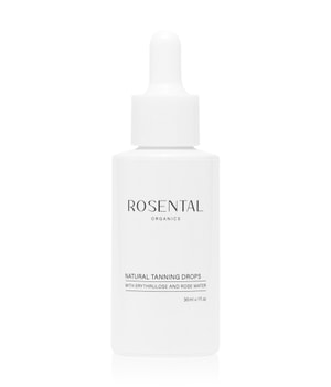 Rosental Organics Natural Tanning Drops with Erythrulose and Rose Water Selbstbräunungsserum-30 ml