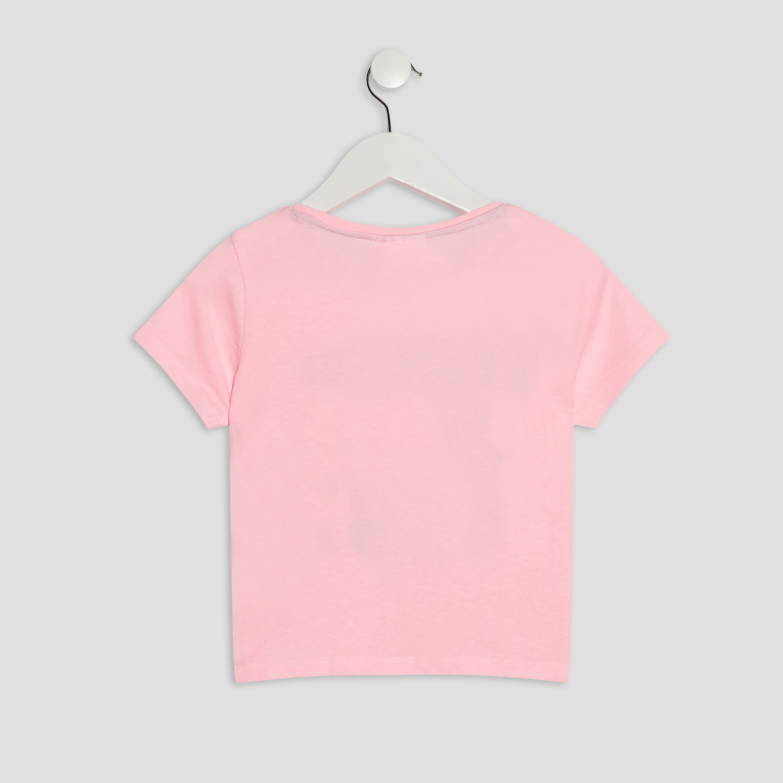 T-shirt manches courtes LOL rose fille | La Halle