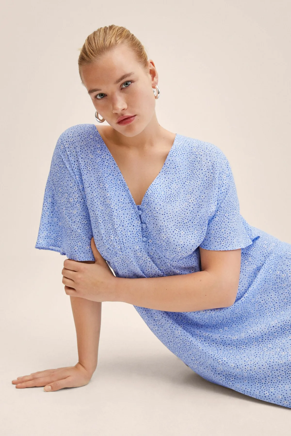 MANGO  27008642 Damen/Mädchen Blau