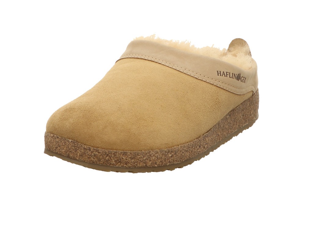 HAFLINGER Hausschuhe beige Snowbird